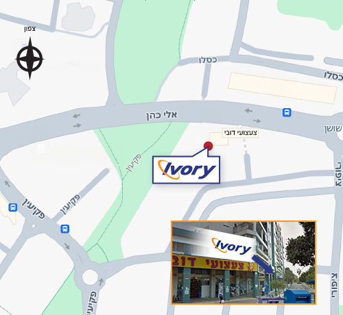 מפת הגעה לסניף