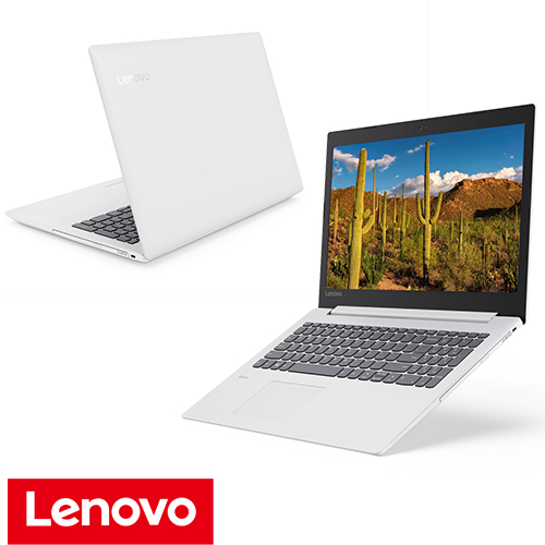 מחשב נייד "15.6 Lenovo IdeaPad 330-15 81DE00D1IV i5-8250U בצבע לבן