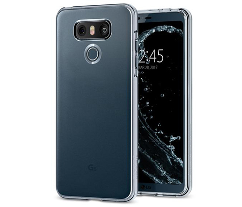 כיסוי לטלפון Spigen Liquid Crystal LG G6 שקוף