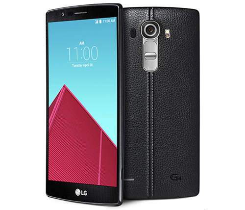 סמארטפון LG G4 32GB H815 עם גב עור בצבע אדום - שנתיים אחריות היבואן הר