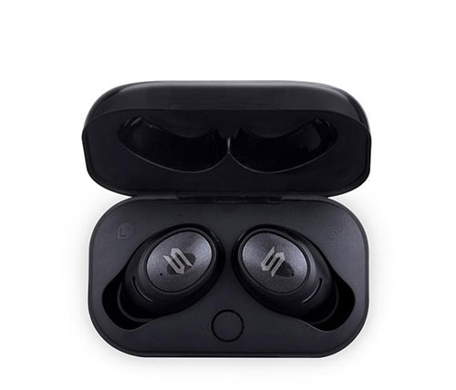 אוזניות אלחוטיות Soul Emotion עם מיקרופון Bluetooth בצבע שחור הכוללות