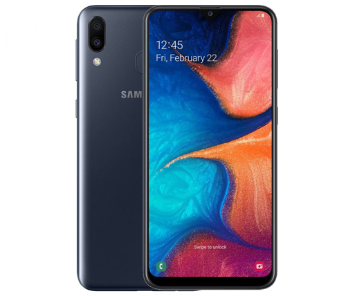 סמארטפון Samsung Galaxy A20 SM-A205F 32GB בצבע שחור - שנה אחריות היבוא