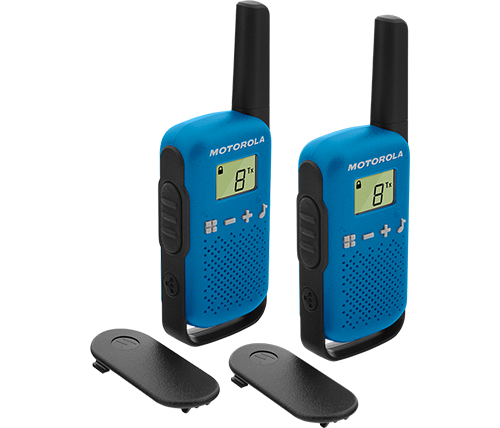 זוג מכשירי קשר Motorola Talkabout T42 Walkie-Talkie עד כ- 4 ק"מ