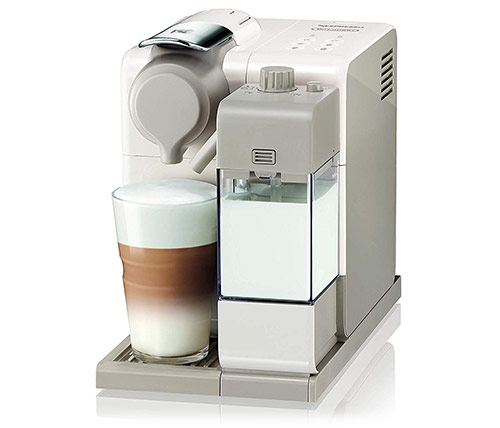 מכונת קפה נספרסו Nespresso Lattissima Touch EN560 בצבע לבן כולל מקציף