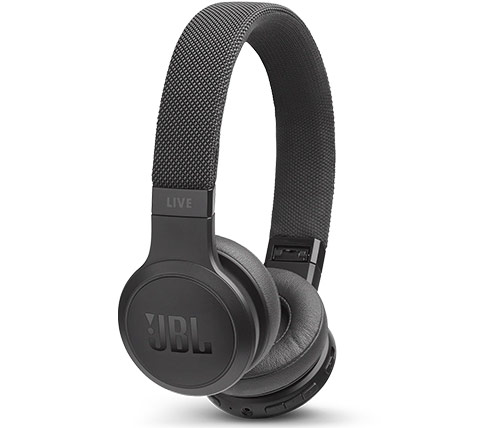 אוזניות אלחוטיות עם מיקרופון JBL LIVE 400BT Bluetooth בצבע שחור