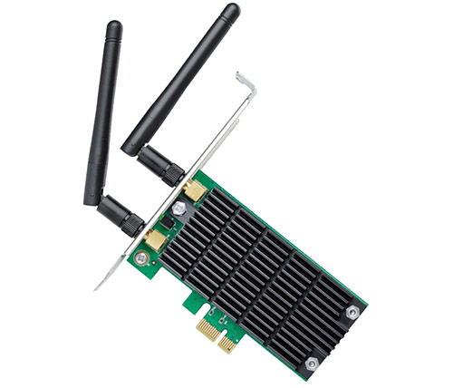 כרטיס רשת אלחוטית TP-Link Archer T4E AC1200 Wireless Dual Band PCIe ע