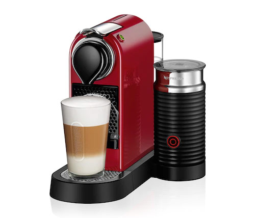 מכונת קפה נספרסו Nespresso Krups CitiZ & Milk כולל מקציף חלב