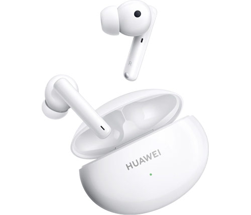 אוזניות אלחוטיות Huawei FreeBuds 4i Bluetooth עם מיקרופון בצבע לבן הכו