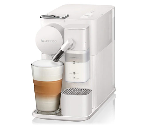 מכונת קפה נספרסו Nespresso Delonghi Lattissima One EN510.W כולל מקציף