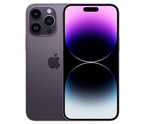 אייפון Apple iPhone 14 Pro Max 128GB בצבע Deep Purple שנה אחריות יבואן