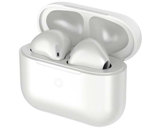 אוזניות אלחוטיות Ivory Buds עם Bluetooth 5.3 הכוללות כיסוי טעינה בצבע