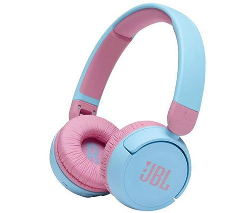 אוזניות JBL דגם JR 310 Bluetooth המותאמות לילדים עם מיקרופון בצבע ורוד