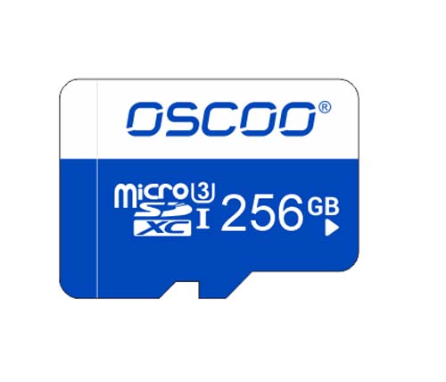 כרטיס זכרון Oscoo microSDXC דגם T-nand - בנפח 256GB