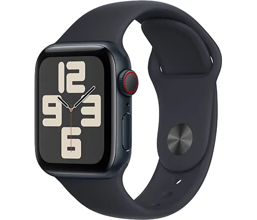 שעון חכם אפל Apple Watch SE 2nd Gen GPS + Cellular 40mm בצבע Midnight
