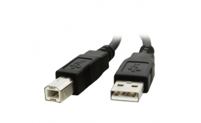 כבל מדפסת ETION USB A-B באורך כ-5 מטרים