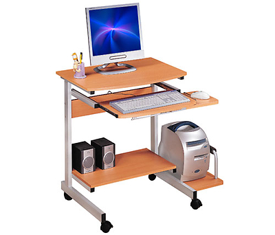 שולחן קטן למחשב צבע עץ אשור דגם B003 F09