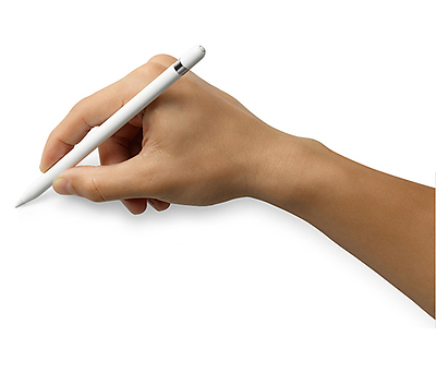 עט Apple Pencil בצבע לבן