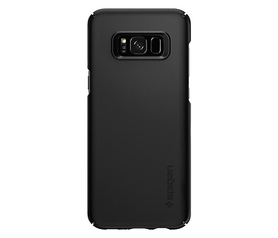 כיסוי לטלפון Spigen Thin Fit Samsung Galaxy S8 Plus בצבע שחור