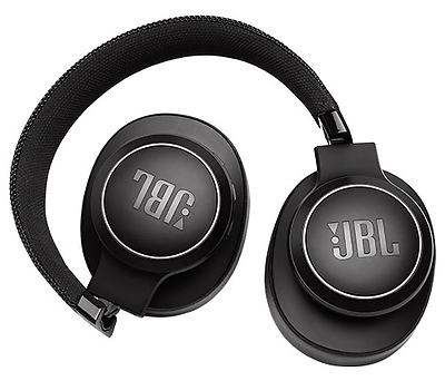 אוזניות אלחוטיות עם מיקרופון JBL LIVE 500BT Bluetooth בצבע שחור