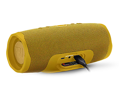 רמקול נייד JBL Charge 4 Bluetooth בצבע צהוב