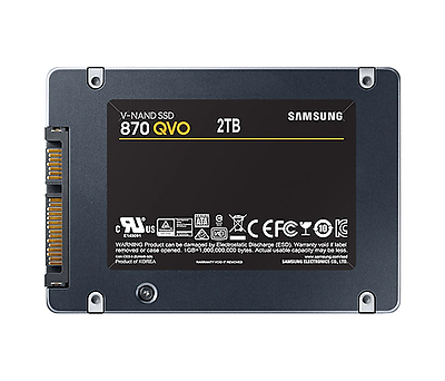 כונן Samsung 870 QVO 2TB SATA III SSD