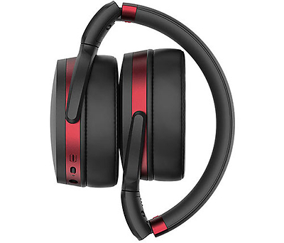 אוזניות אלחוטיות Sennheiser HD 458BT עם מיקרופון Bluetooth בצבע שחור