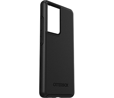כיסוי לטלפון Otterbox Symmetry Samsung Galaxy S21 בצבע שחור