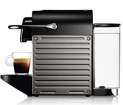 מכונת קפה נספרסו Nespresso Krups Pixie C60 בצבע כסוף
