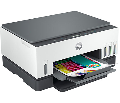 מדפסת בקבוקי דיו אלחוטית HP Smart Tank 670 All-in-One Printer משולבת W