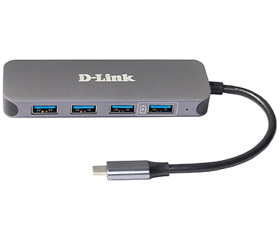 מפצל D-Link USB מחיבור USB Type-C לכניסות USB 3.0