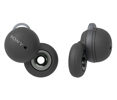 אוזניות אלחוטיות WF-L900 Bluetooth עם מיקרופון בצבע שחור אפור הכוללות