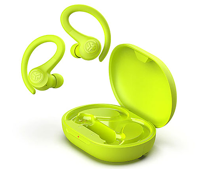 אוזניות אלחוטיות Bluetooth עם מיקרופון Jbuds Go Air Sport בצבע צהוב הכ