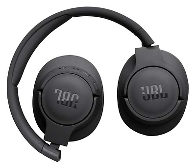 אוזניות ON EAR + מיקרופון JBL TUNE 720BT בצבע שחור BT