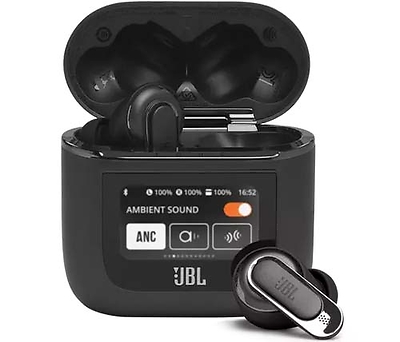 אוזניות אלחוטיות + מיקרופון IN EAR דגם JBL Tour Pro 2 בצבע שחור