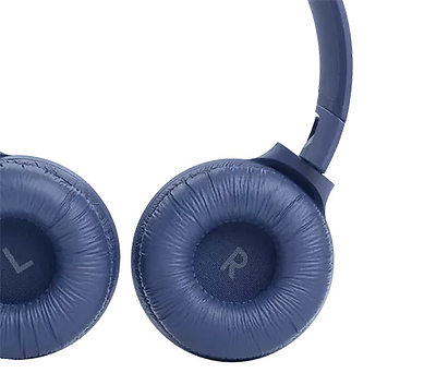 אוזניות אלחוטיות JBL 510 Bluetooth עם מיקרופון Bluetooth בצבע כחול
