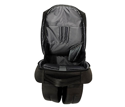 תיק גב למחשב נייד בגודל עד "Ivory Style Backpack Modern 15.6 בצבע שחור