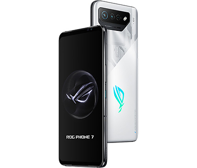 סמארטפון Asus ROG Phone 7 256GB+12GB RAM בצבע Storm White - שנה אחריות