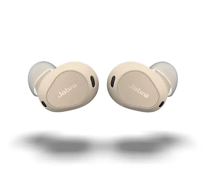 אוזניות Bluetooth אלחוטיות Jabra Elite 10 בצבע קרם